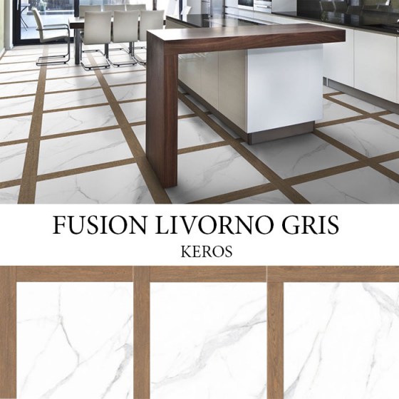 KEROS FUSION LIVORNO GRIS 60x60